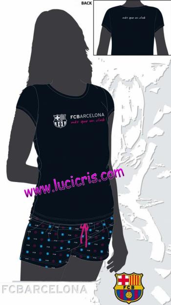 Pijamas FC barcelona SEÑORA Y NIÑA