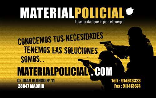 Tienda de Material Policial para Policias y Militares y Fuerzas de Seguridad