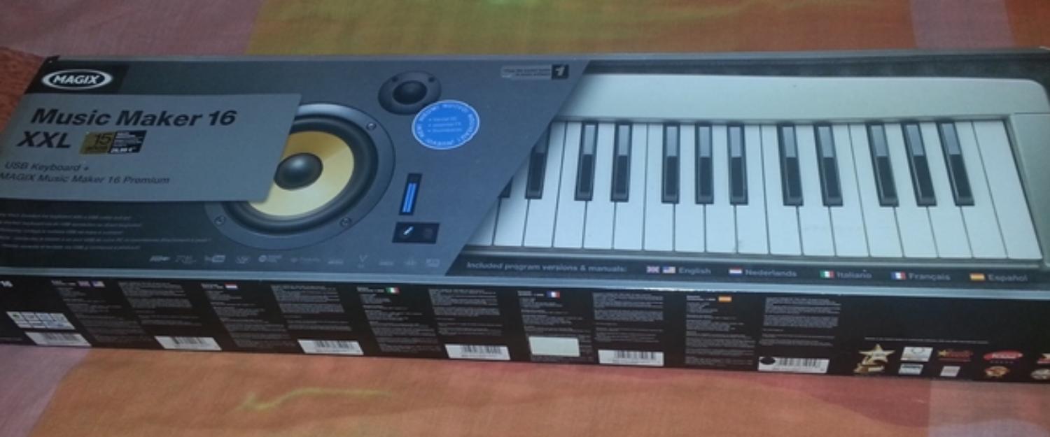 Piano para estudio MAGIX Music Maker 16 XXL