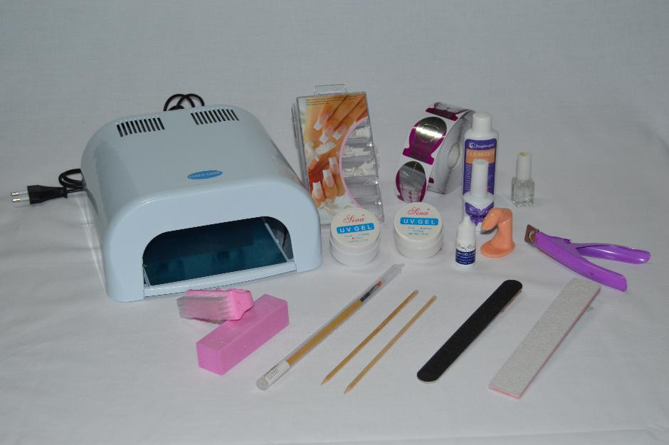 Kit profesional de Uñas de Gel UV.