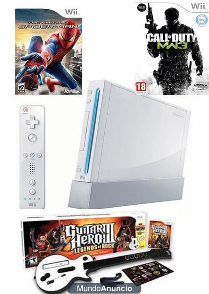 nintendo wii y 65 juegos