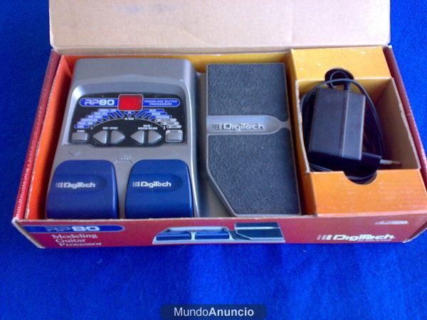 Vendo pedalera Digitech Rp 80