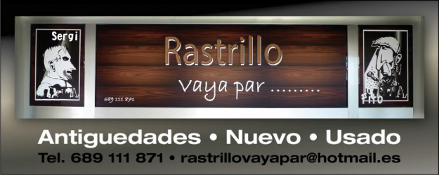 rastrillo vaya par: rastrillo vaya par...tienda de antigüedades