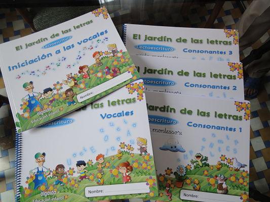 Método de lectoescritura el jardín de las letras de algaida