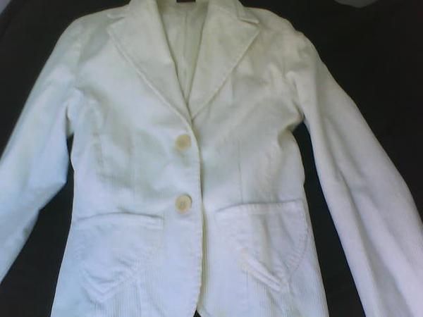 chaqueta blanca tm