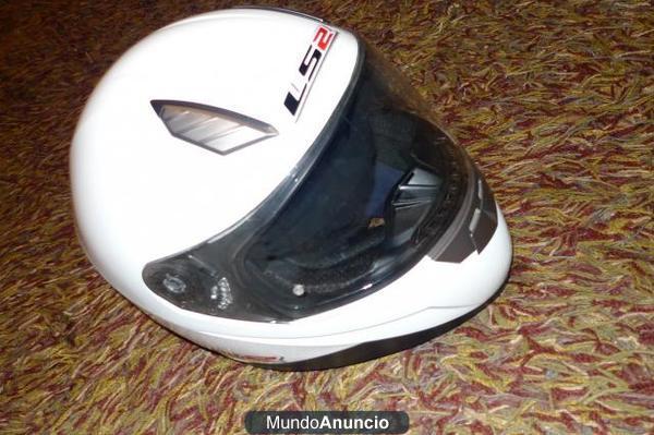 Vendo casco moto LS2 Blade blanco NUEVO - 70