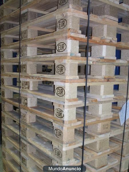 Pallets EUR blancos