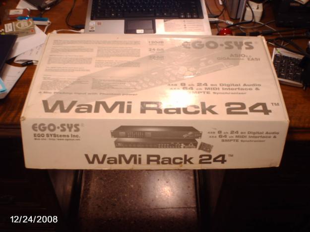 Vendo tarjeta sonido WAMI-RACK 24