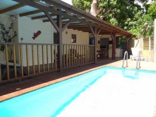 Bungalow : 4/4 personas - piscina - junto al mar - deshaies  basse terre  guadalupe