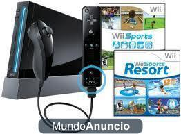 CONSOLA NINTENDO Wii MOTIONPLUS ( NEGRA )