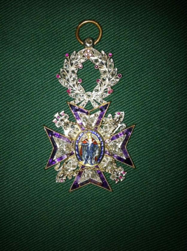 Medalla de la orden de Dama Noble de Maria Luisa 1921