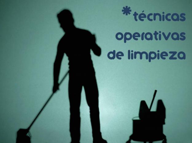 Curso de técnicas operativas de limpieza en enero!