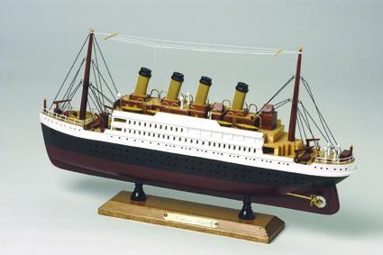 Titanic maqueta montada