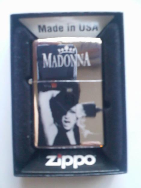 ZIPPO MADONNA AUTENTICO NUEVO A ESTRENAR PERSONALIZABLE.