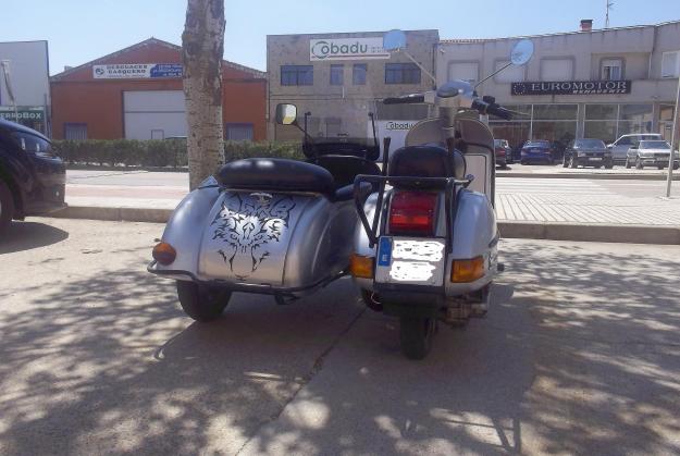 Sidecar vespa px 200 con sidecar