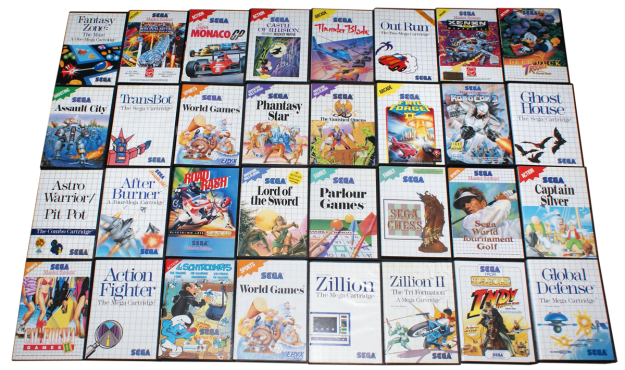 Compro juegos de la sega master system 1 y 2