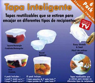 Tapas inteligentes  Flexible Lids ENVÍO GRÁTIS