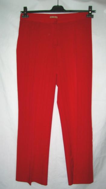 PANTALóN ROJO CON CAíDA TALLA 46