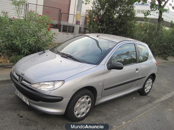 OPORTUNIDAD PEUGEOT 206 3P SRD 1.9 DIESEL AÑO 2000, VENDO URT