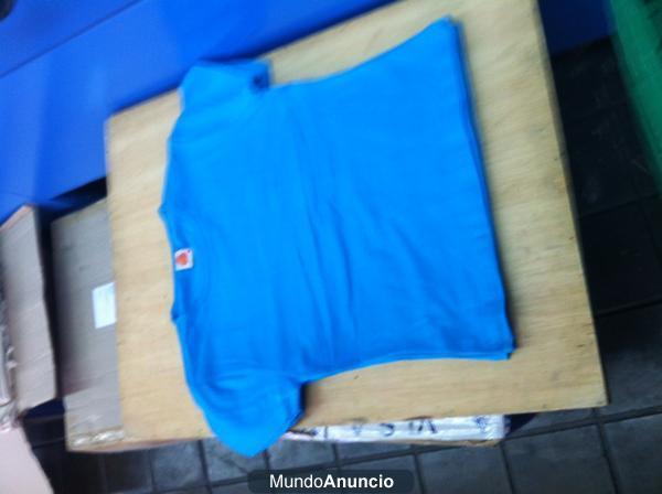 se venden camisetas de chico y chica de algodon de 160g