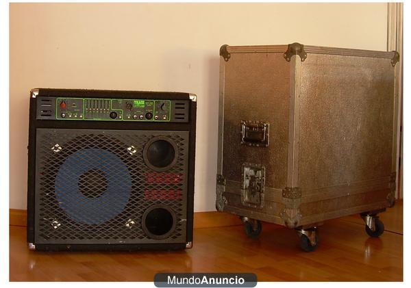 Vendo Ampli de bajo Trace Elliot con Flight Case