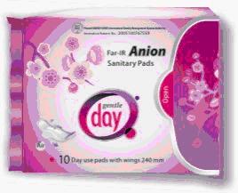 VENTA DE COMPRESAS Gentle Day® Far-IR Anion (PEDIDO MINIMO 12 UNIDADES)