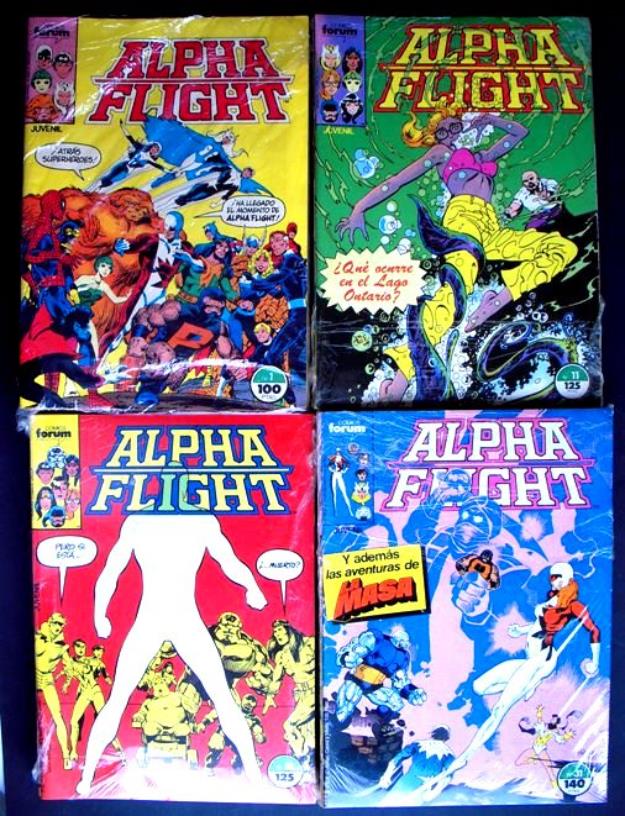 Alpha Flight - Forum - Volumen 1. Completa 1 a 61