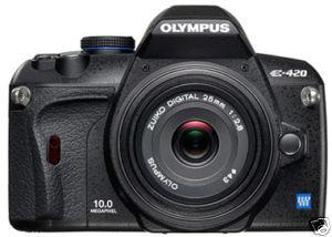 Camara REFLEX OLYMPUS E 420 DOBLE KIT + DVD Y CURSO GRATIS