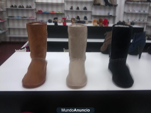 Botas modelo esquimal tipo Ugg de piel de oveja 10 €!!