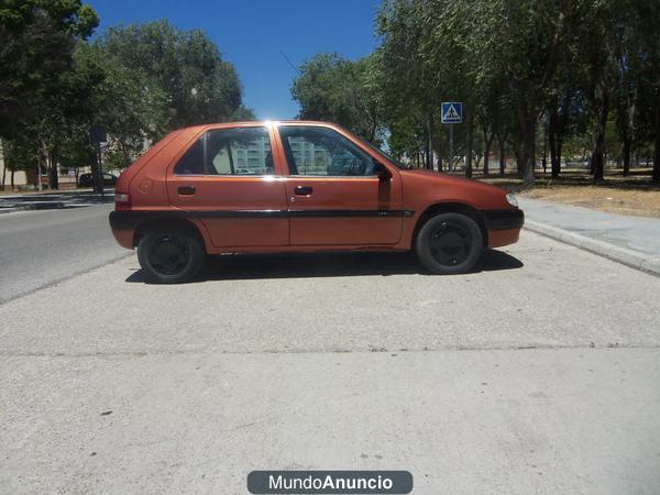 citroen saxo 1.500diesel itv resien pasada y pintado con correa nueva 126.000km