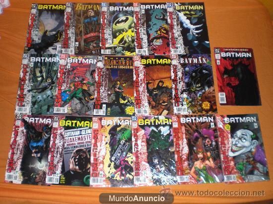 COLECCION COMPLETA BATMAN CATACLISMO 16 TOMOS MAS PROLOGO