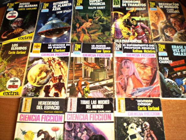 Lote de 13 novelas de ciencia-ficción de Bruguera