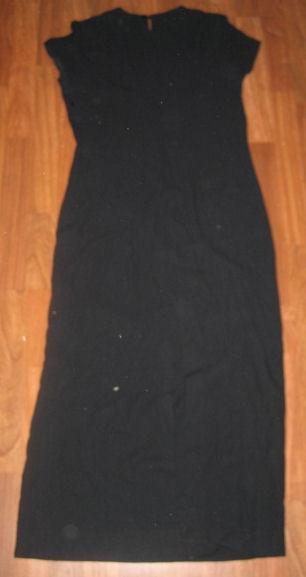 Vestido negro de fiesta para chica