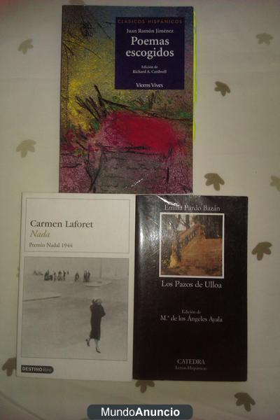 Libros Literatura Castellana