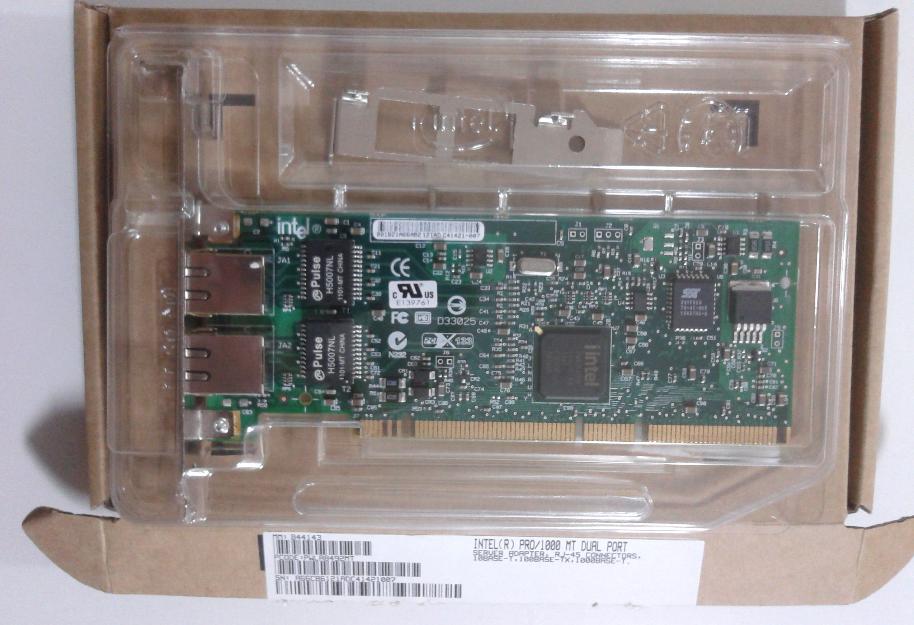 Tarjeta nic intel pro/1000 mt dual port