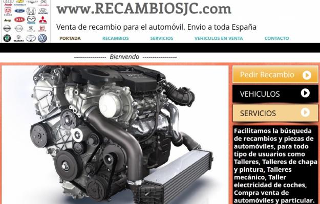 RECAMBOSJC . Especialistas en repuestos y recambios para el automovil.