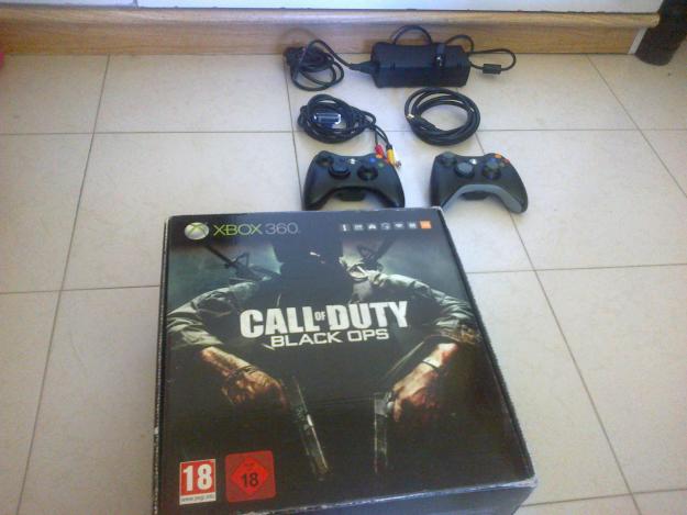 XBOX360 Slim Flasheada (2 mandos, HDMI, caja...)