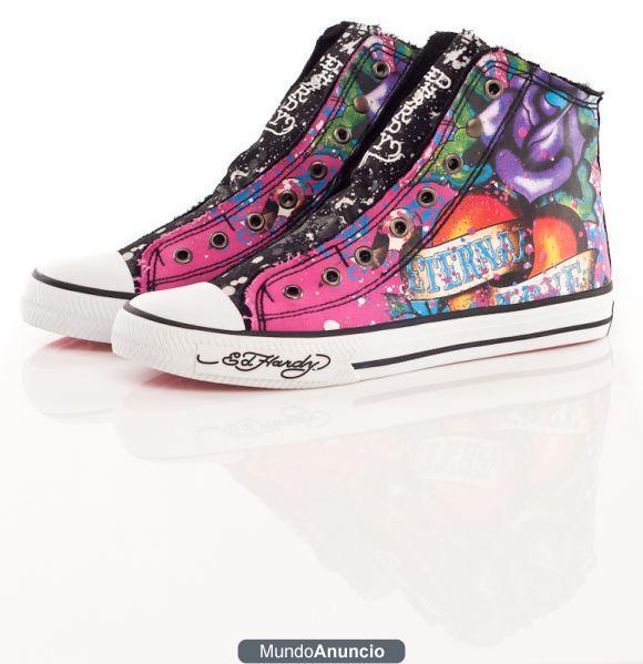 ED HARDY ZAPATOS DE MUJER DE MARCA!!!