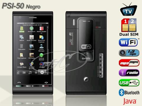 PSI-50, dual sim, WiFi, PTC-Moviles.es