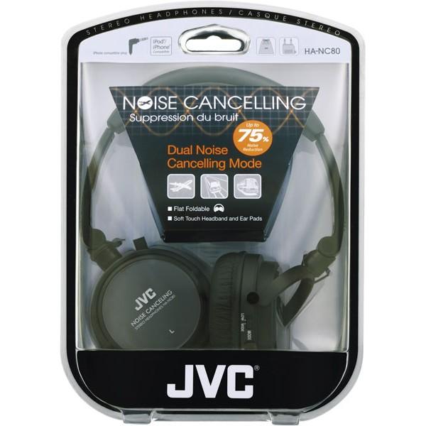 Auriculares (cascos) con cancelación de ruido JVC HA NC80