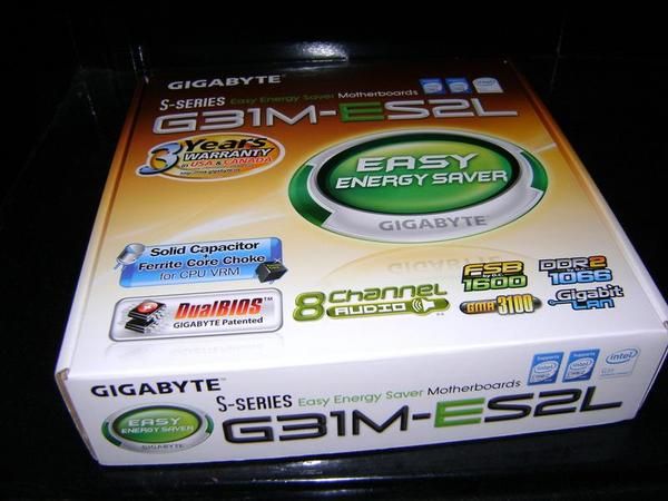 laca base nueva gigabyte dual core G31M-ES2L