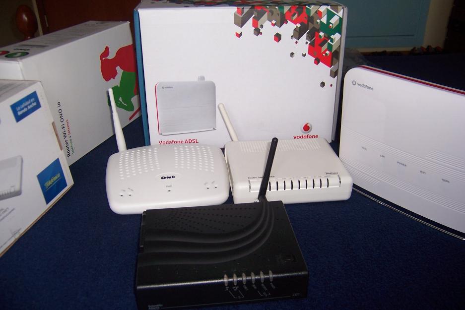 Cuatro router Inalambricos