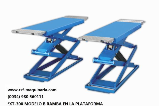 ELEVADOR DE TIJERA SOBRE SUELO RSF XT-300  €3000