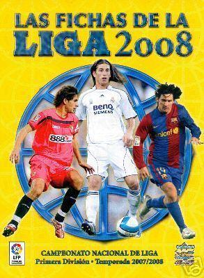 Album completo de mundicromo fichas de la liga 2008