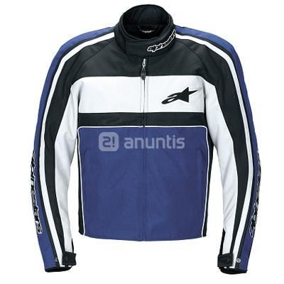 Vendo Chaqueta de Moto marca ALPINESTAR azul, talla S