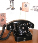 Antiguo teléfono negro años 50 - mejor precio | unprecio.es