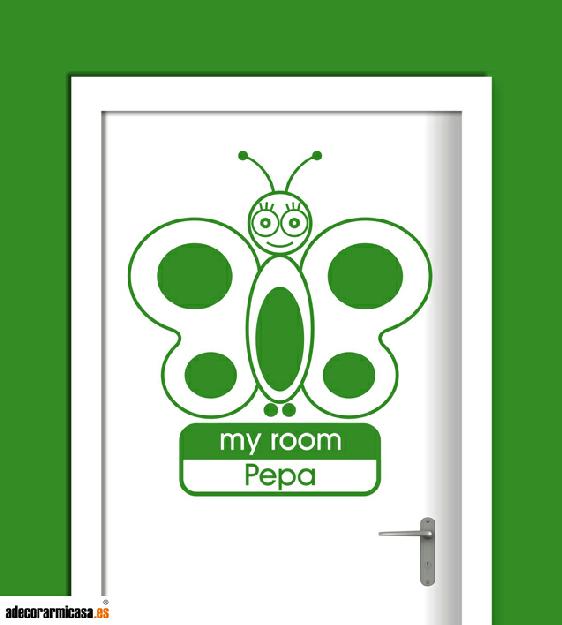 Mariposuca My Room Vinilo decorativo infantil