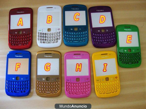 CARCASAS COMPLETAS PARA BLACKBERRY 8520