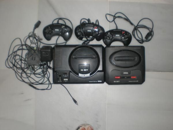 megadrive 1 y 2   120euros con muxos juegos