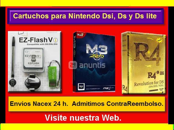 DSI XL, DSI y DS CARTUCHOS 3DS  NINTENDO para TUS JUEGOS